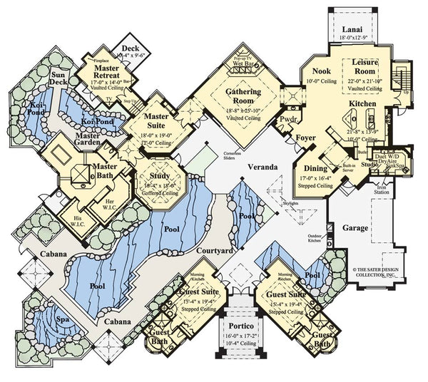 Windsor Court-Main Level Floor Plan