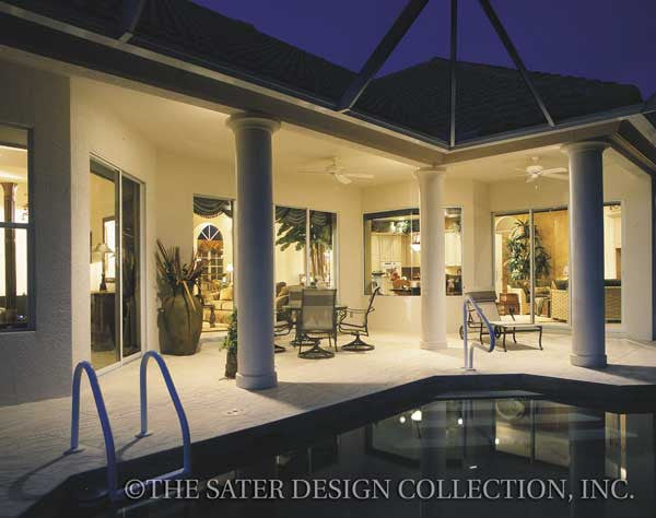 Toscana-Rear Elevation-Plan #6758