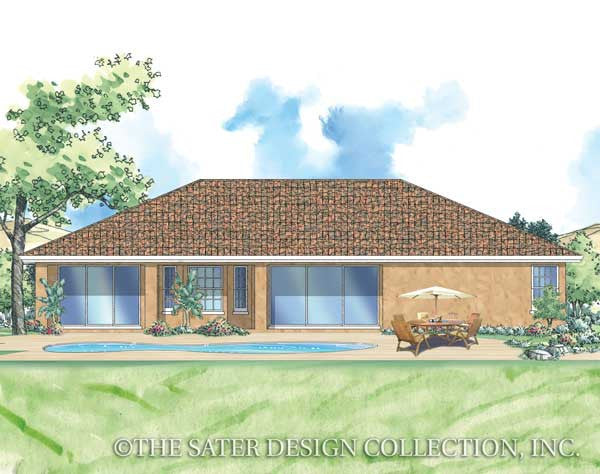 Tamarron-Rear Elevation-Plan #6760