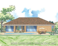 Tamarron-Rear Elevation-Plan #6760