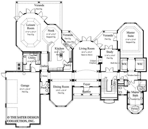 Flagstone Ridge-Main Level Floor Plan-#6765