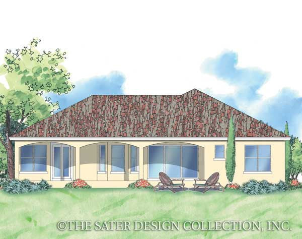 St. Thomas-Rear Elevation-Plan #6770