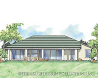 Kendric-Rear Elevation-Plan #6772