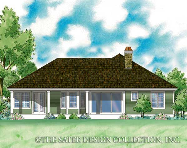 Maywood-Rear Elevation-Plan# 6776