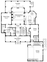 Megans Bay-Main Level Floor Plan-#6796