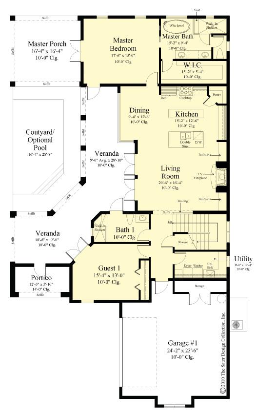 Belvedere first floor plan