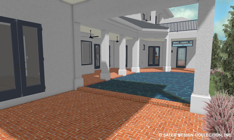 Belvedere House Plan Sater Design Collection