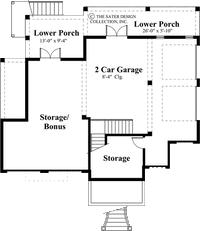 Tierra di Mare-Lower Level Floor Plan-Plan #6806
