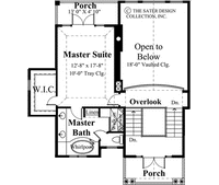 Tierra di Mare-Upper Level Floor Plan-Plan #6806