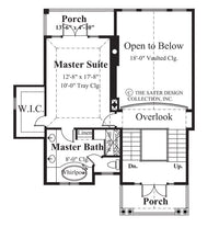Buckhurst Lodge- Upper Level Floor Plan -Plan #6807
