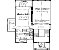 Santa Rosa-Upper Level Floor Plan-#6808