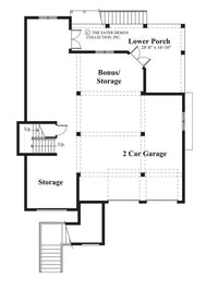Carmel Bay-Lower Level Floor Plan-#6810