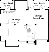 Papillon-Lower Level Floor Plan-#6813