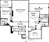 Hyatt Park- Upper Level Floor Plan -#6818