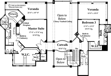 Jupiter Bay-Upper Level Floor Plan-#6821