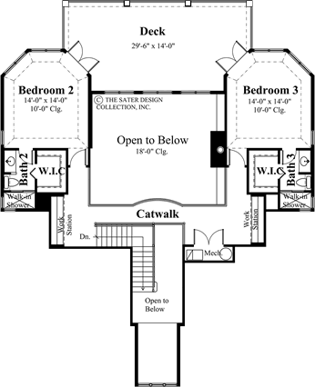 coconut grove-upper level floor plan-#6824