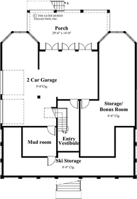 Wolf Summit-Lower Level Floor Plan-Plan 6826