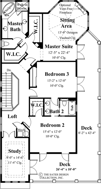 Sommerset-Upper Level Floor Plan-#6827