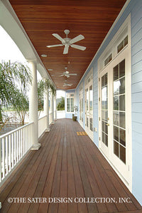 Key Largo Veranda View -Plan #6828