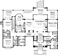 San Marino-Main Level Floor Plan-#6833