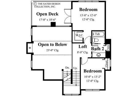 Wedgewood-Upper Level Floor Plan-#6841