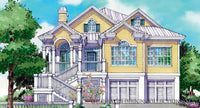 Newport Cove-Front Elevation-Plan #6843