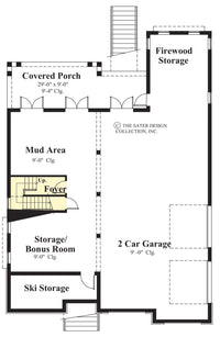 Whisperwood lower level floor plan