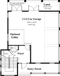 Villa Caprini-Lower Level Floor Plan-#6854