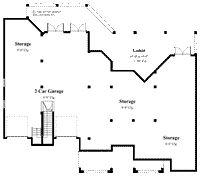 Mimosa-Lower Level Floor Plan- #6861