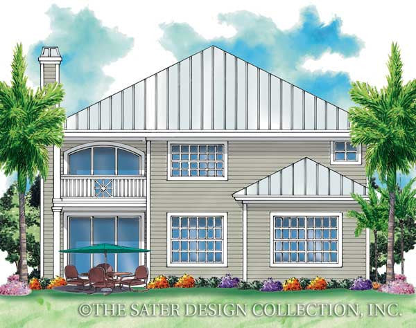 Palma Rios-Rear Elevation-Plan #6863