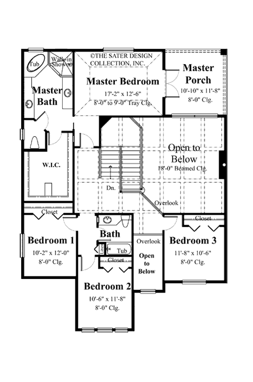 Palma Rios-Upper Level Floor Plan-Plan #6863