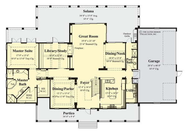 Madra House first floor plan