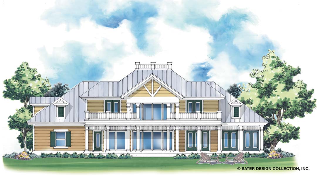 Madra Rear Elevation Plan #6864