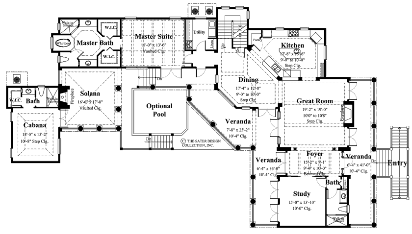 marquilla-main level floor plan-plan #6865