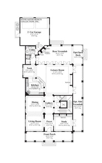Capella Place- Main Level Floor Plan -#6870