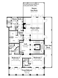 Capella Place - Second Floor Plan -#6870