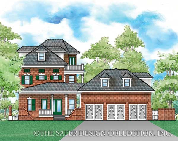 Reddington Home-Rear Elevation Render Image-Plan #6871