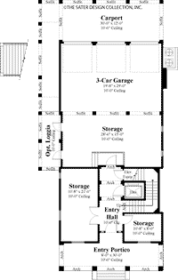 Myrtle Grove-Lower Level Floor Plan-Plan6875