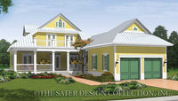 Pine Knoll Rear Elevation Render Image - Plan 6877
