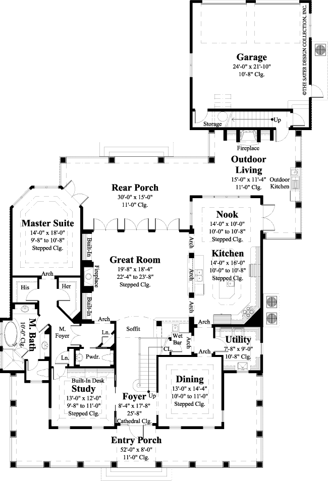 Cardinal Point-Main Level Floor Plan-#6881
