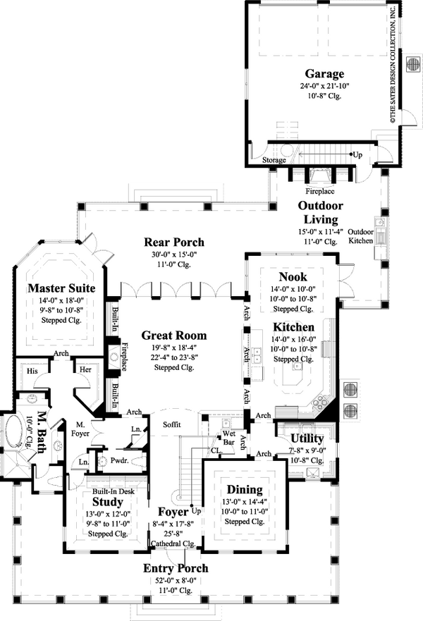 Cardinal Point-Main Level Floor Plan-#6881
