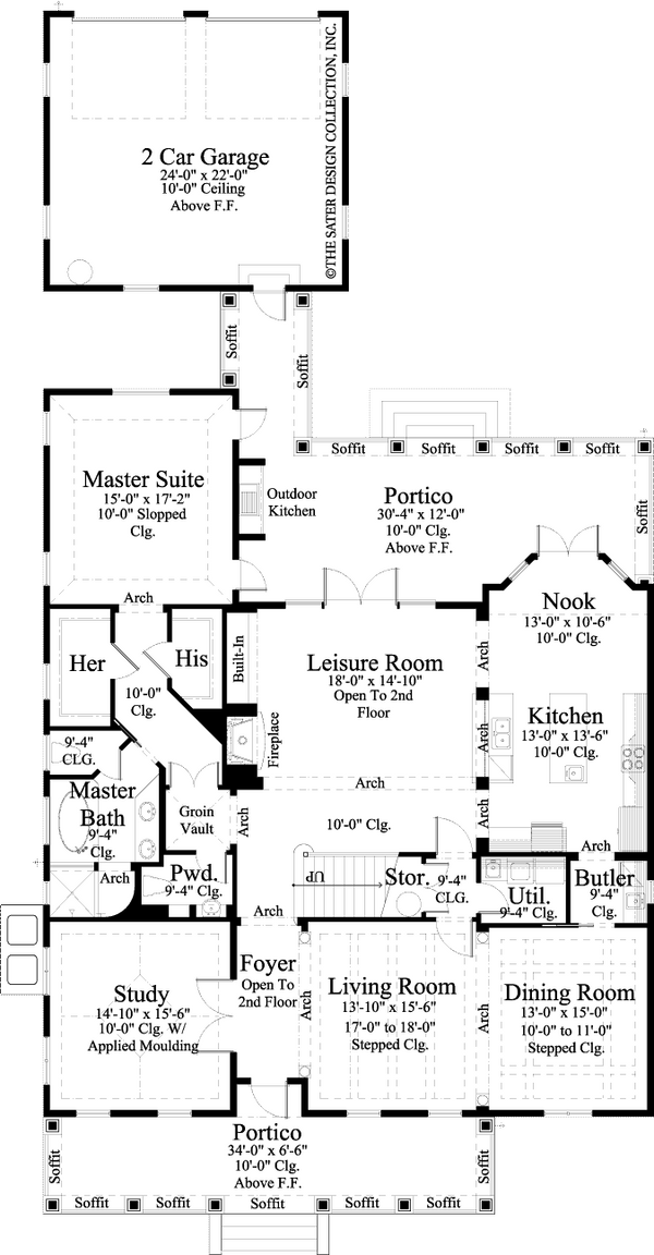 Pelham Valley-Main Level Floor Plan #6883
