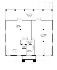 Haven lower level floor plan