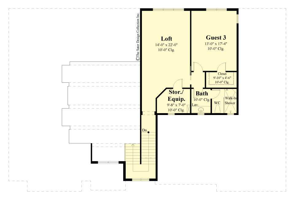 donwell house design second floor plan
