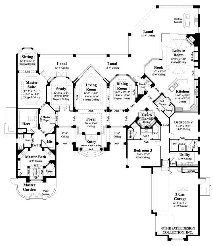 Monticello-Main Level Floor Plan-#6907