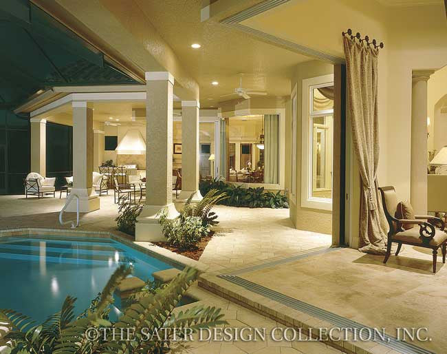 Monticello-Rear Elevation-#6907