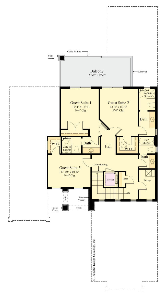 second floor plan