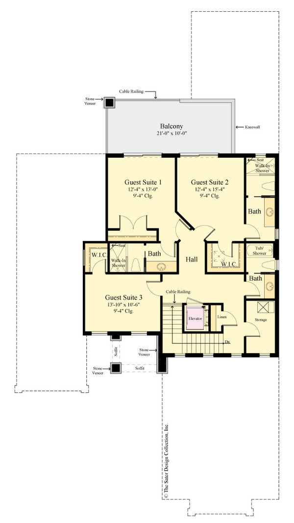 second floor plan