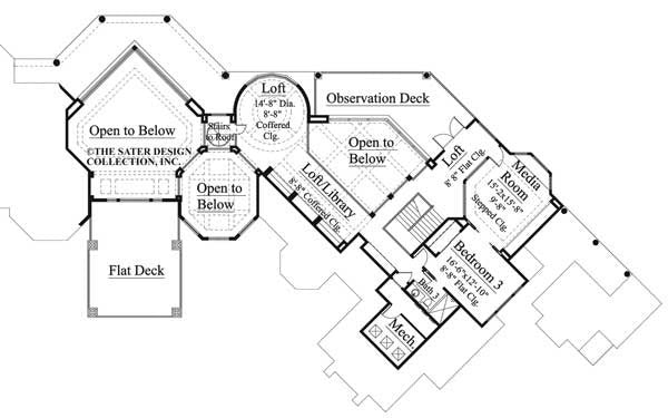 Milano-Upper Level Floor Plan-#6921