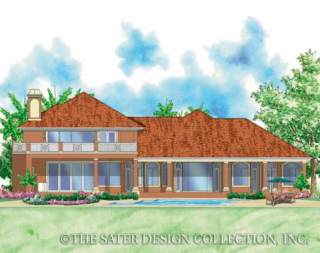 La Ventana-Rear Elevation-Sater Design Collection-6925